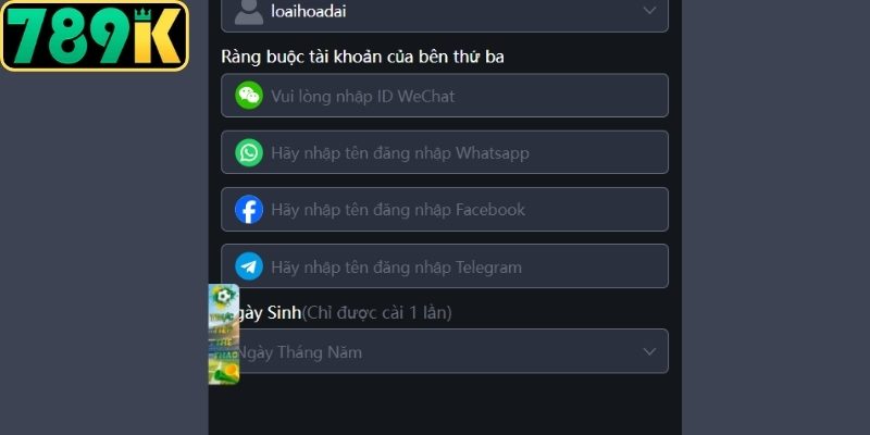 Hội viên có tài khoản hợp lệ