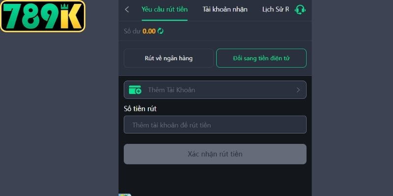 Đánh giá hệ thống rút tiền 789K